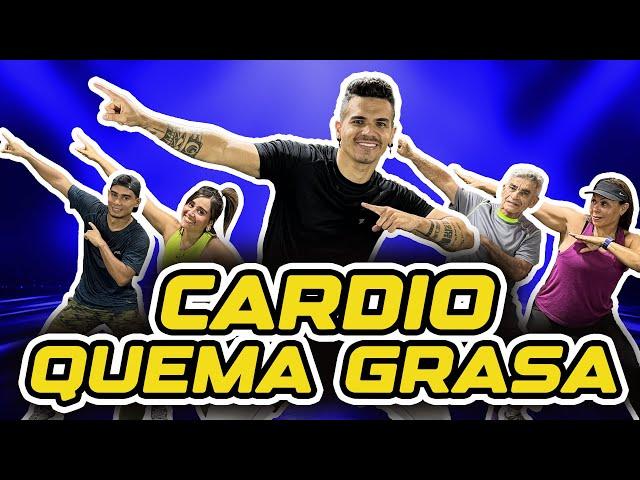  RUTINA de cardio para ADELGAZAR TODO EL CUERPOCARDIO QUEMA GRASA SIN SALTOS