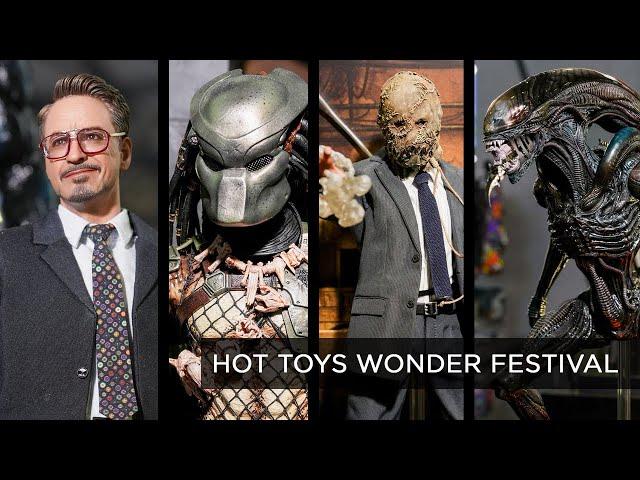 Hot Toys Wonder Festival figures