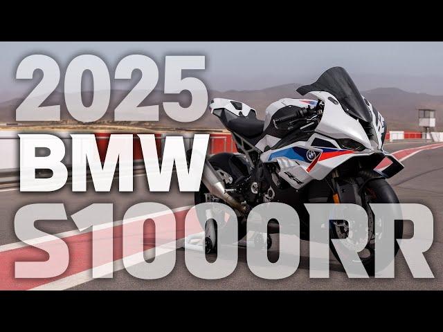 2025 BMW S1000RR 공개, 하이테크 4기통 슈퍼바이크