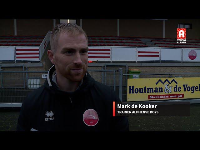 Interview met Alphense Boys-trainer Mark de Kooker (9 november 2024)