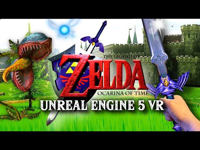 Ocarina of Time VR? With MOTION CONTROLS?! // Unreal Engine 5 Zelda VR