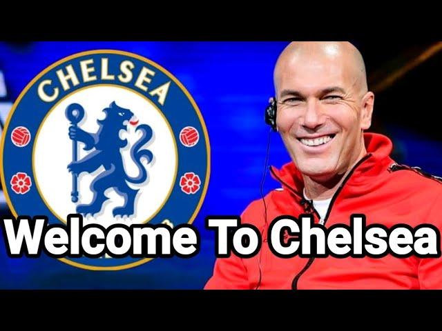 BREAKING NEWS. Chelsea Appoint Zidane As Head Coach. Zidane To Chelsea. Zidane Signed @chelseafc