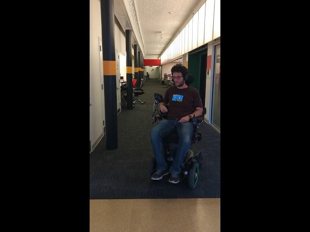 Voice Activated Power Wheelchair Driver Control with Veering