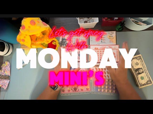 Monday Mini’s/ Spicy style/ challenges completed/ sinking funds saving/ #minimonday #financialfun $$