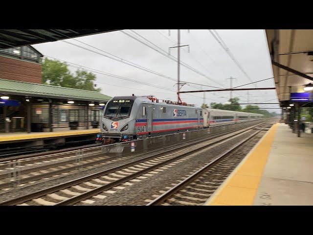 SEPTA Regional Rail Trenton Line & Amtrak Northeast Corridor Trains @ Levittown (June 2023)