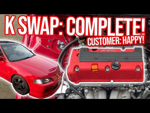 Beater EG Civic K24 Swap Full Transformation