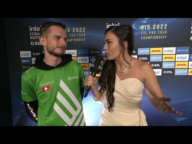 rigoN interviewd before an ELIMINATION MATCH! Bad News Eagles vs Natus Vincere