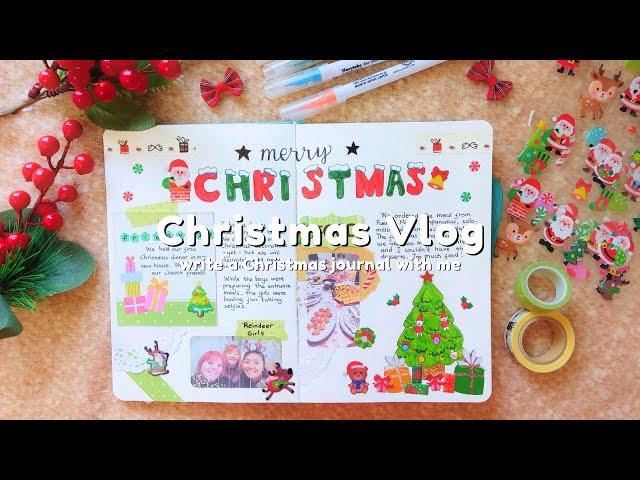 Christmas Vlog  Write a Christmas journal with me 