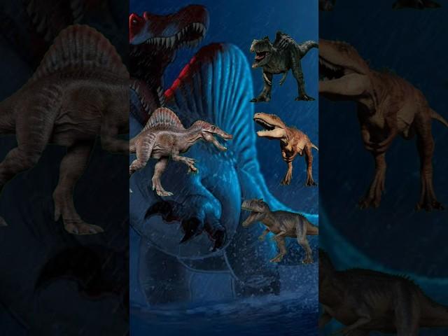 Spinosaurus Vs all Jurassic World