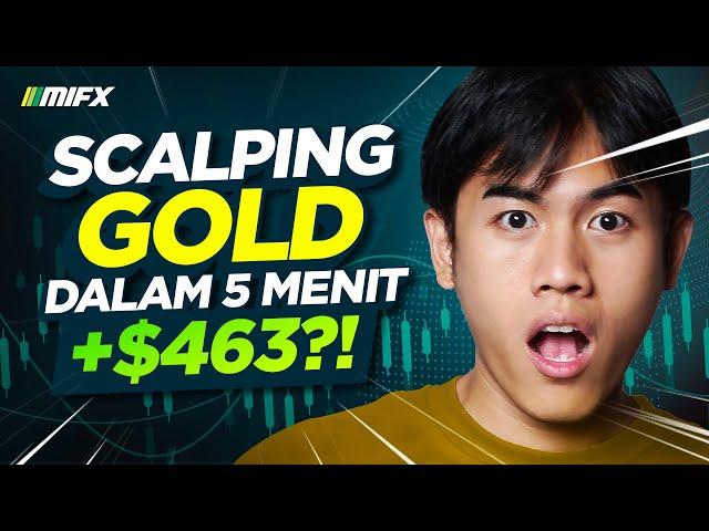 Tips SCALPING Cari Potensi CUAN CEPAT di Market GOLD