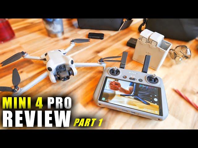 DJI Mini 4 Pro Review | Part 1 In-Depth | Unboxing, Setup, Updating & Comparison