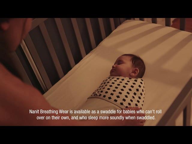 Nanit Breathing Wear - Track your baby's breathing motion with no electronic wearables