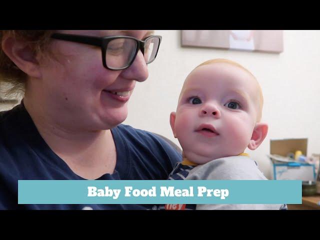 Baby Food Meal Prep | Baby Food for a 5 Month Old