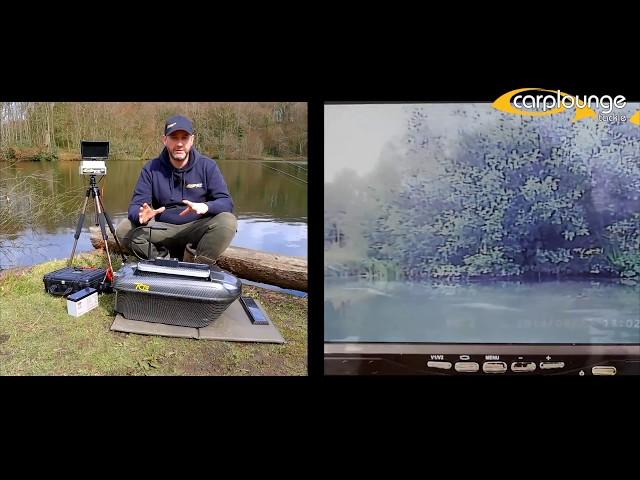 [eng] Carplounge Teamangler Gerry Heapes explains the RT4 Scorpion Camera Underwater Baitboat