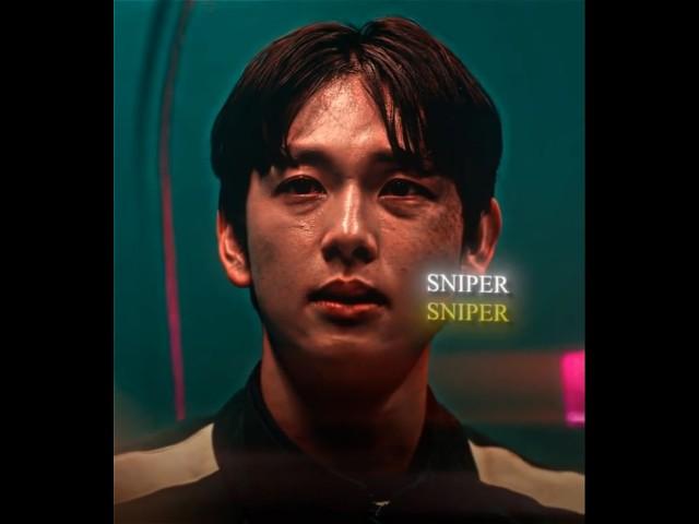 Player 222 and Player 333 sniper wifey edit | Squid Game 2 #shorts #kdrama #squidgame #squidgame2