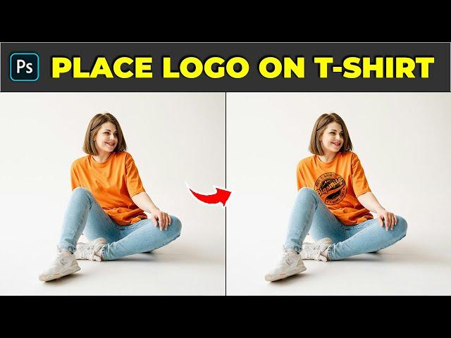 The most realistic way to place design on t-shirt - Photoshop Tutorial