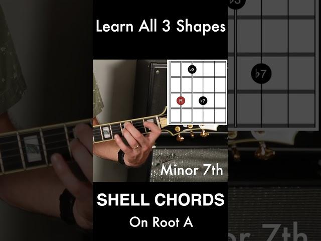 Play Jazz with Just 3 Chords – Shell Chords in Action #shorts #guitarshorts #jazzguitar #guitarchord