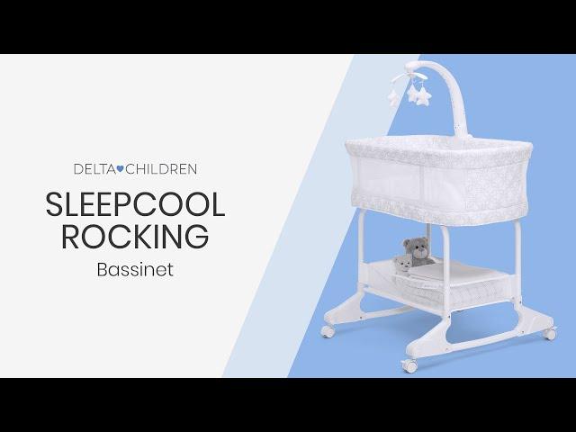 The SleepCool Rocking Bassinet  (by Delta Children)