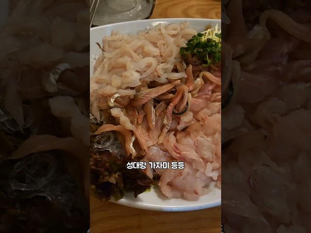 막회 1위는 너다!#오고또포차#종로맛집#막회맛집#통골뱅이
