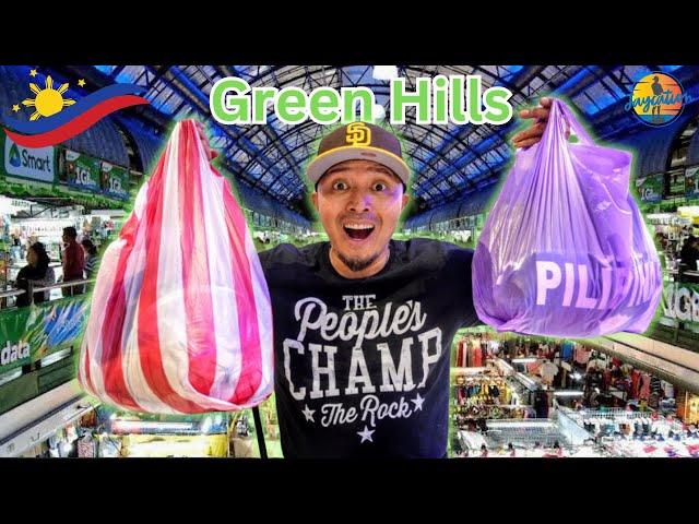 FAKE GOODS Shopping at Green Hills Mall & Tiangge in Metro Manila Philippines ️