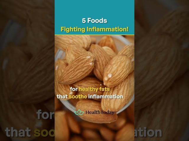 Top 5 Anti-Inflammatory Foods!| HealthToday.com #shorts