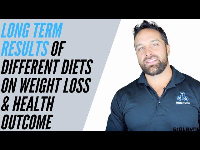 Long Term Results Of Different Diets On Weight Loss & Health Outcome