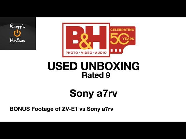 B&H Photo Used Unboxing of a Sony a7rv in 2024 #bhphoto #sonya7rv