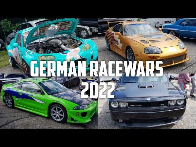 German-Racewars 2022 | 1/4 Meile Crazy Sound | DriftWars | Fast and Furious Area!!