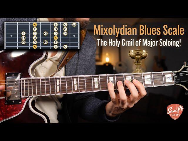 The Mixolydian Blues Hybrid Scale - The Holy Grail of Major Soloing!