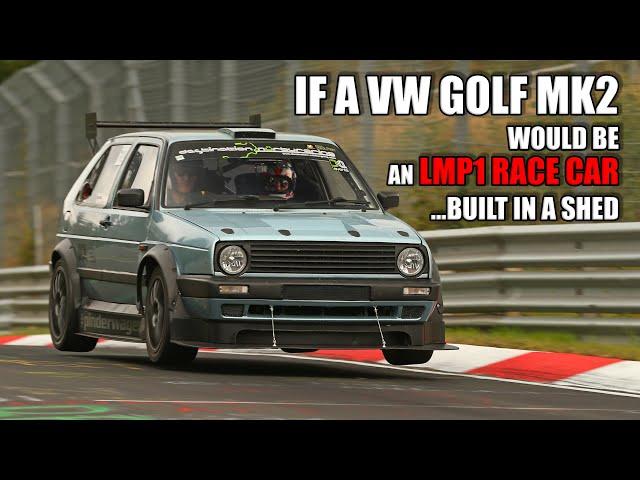 *PORSCHE EATER* The FASTEST VW GOLF 2 on The Nürburgring!!