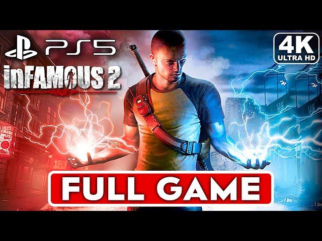 INFAMOUS 2 Gameplay Walkthrough FULL GAME [4K ULTRA HD PS5] - No Commentary