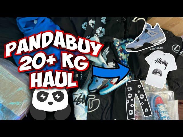 PANDABUY SENT ME A 20KG+ HAUL! (Eric Emmanuel, Chrome Heart, Denim Tears, Rick Owen, Stussy & more)