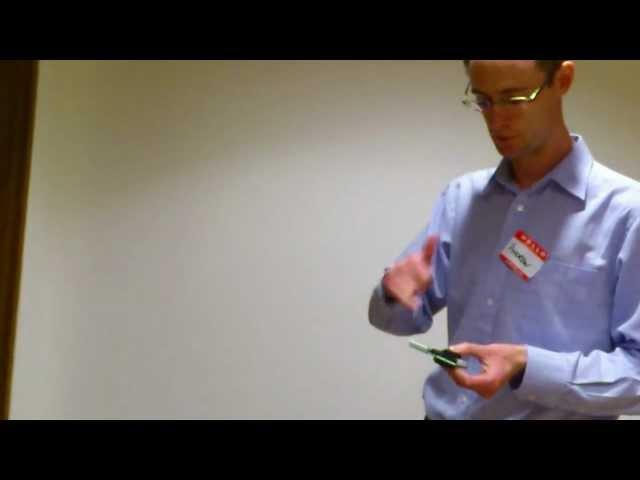 Andrew Robinson interview at Cambridge Raspberry Jam 14 7 12