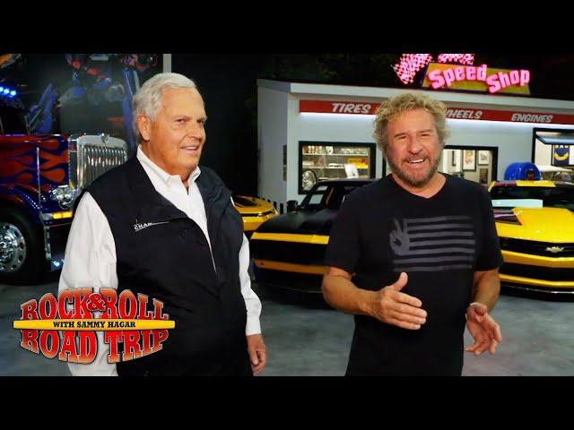 Sammy Hagar Meets NASCAR's Rick Hendrick at the Hendrick Motorsports Museum | Rock & Roll Road Trip