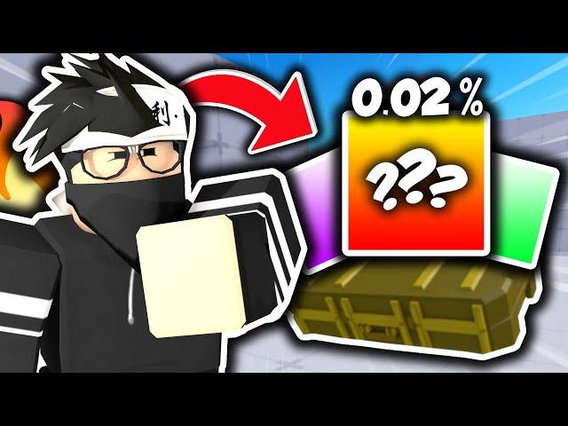 The BEST CASE OPENING In Roblox Rivals!