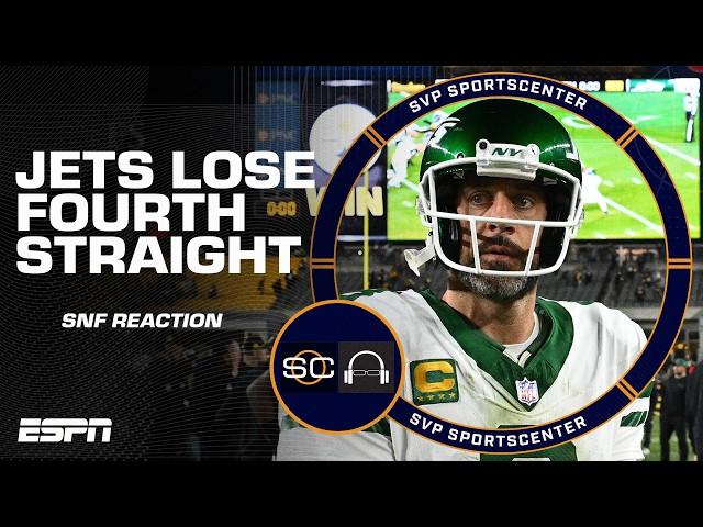 Jets vs. Steelers Reaction  Hasselbeck breaks it down + T.J. Watt Interview | SC with SVP