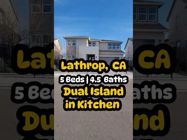 Step Inside this 5 Beds | 4.5 Baths New Build Luxury Home in Lathrop, CA!