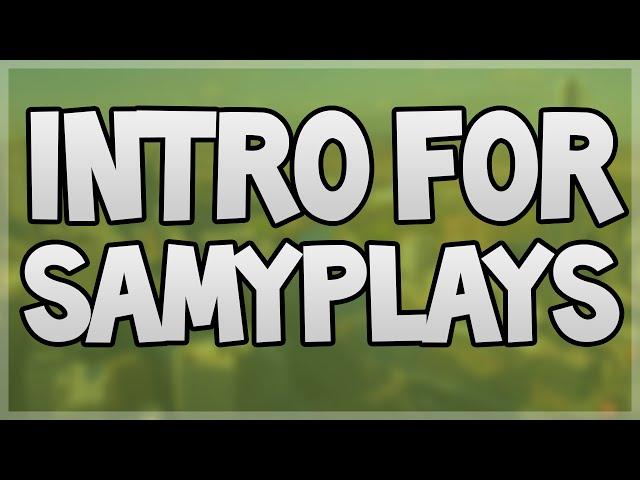 MINECRAFT INTRO l FÜR SAMYPLAYS [HD - GERMAN]