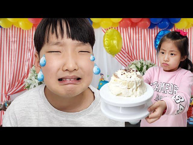 눈물의 생일파티일까? 서은이가 준비하는 유준이의 생일파티 서프라이즈 Birthday Party