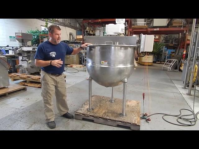 www.champtrading.com showing Groen 100 gallon agitated kettle