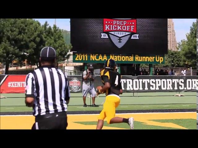 Detroit King 2023 WR Kenneth Merrieweather TD catch vs. CC