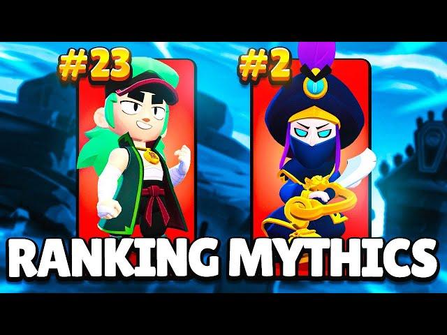 ALL 27 MYTHIC Brawlers Ranked from WORST to BEST!