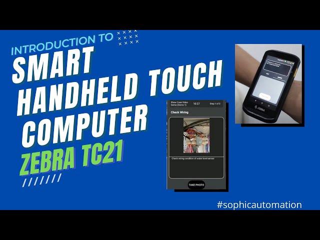 Zebra TC21 SMARTer handheld touch computer