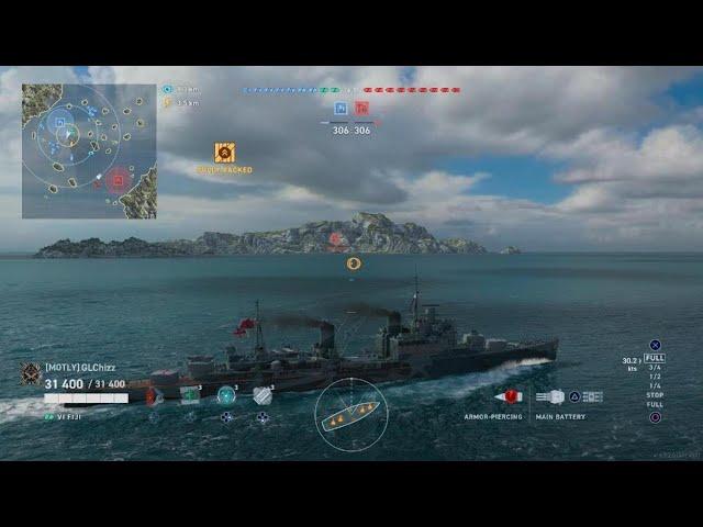 World of Warships: Legends HMS Leander