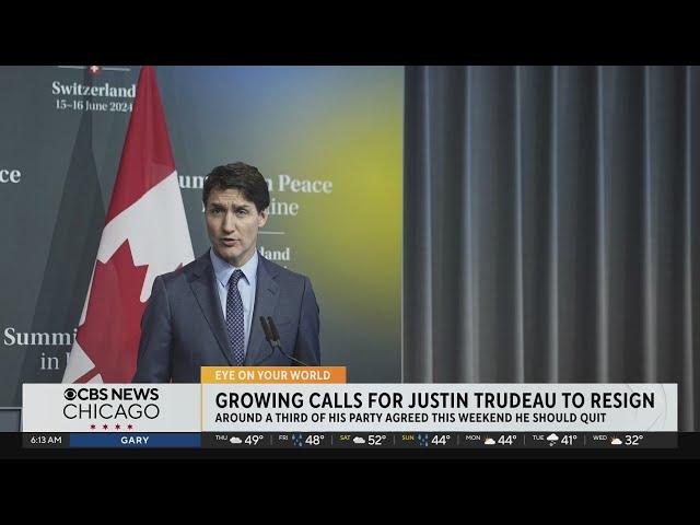 Calls grow for Canadian Prime Minister Justin Trudeau to resign