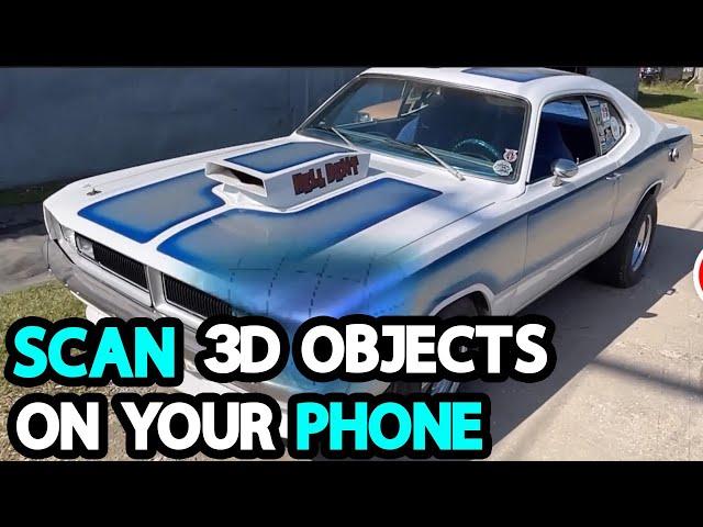 How to Scan 3D Objects Using Your Phone app l Kiri