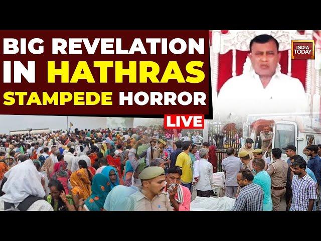 LIVE: Big Revelation In Hathras Stampede Horror | CM Yogi Vows Strict Action Against The Culprit