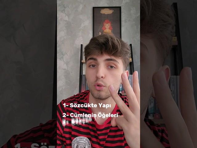 DİL BİLGİSİNDE HER SENE SORULAN VE MUTLAKA ÇALIŞMAN 4 KONU ! #yks #tyt