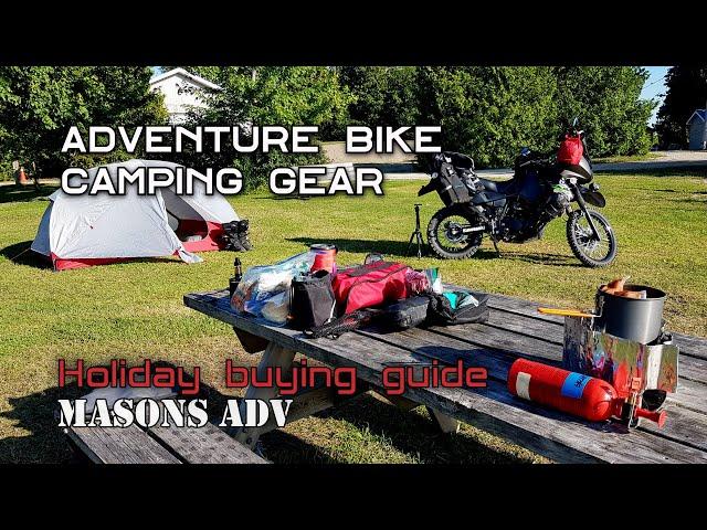 My camping gear essentials | Masons ADV | KLR 650