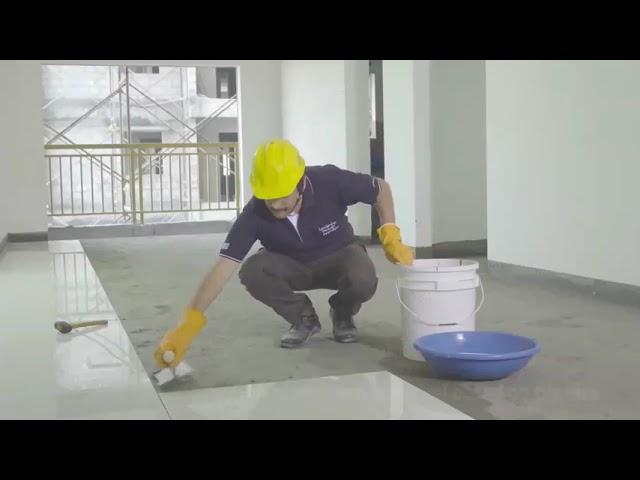 MYK LATICRETE Tile Adhesive Application English